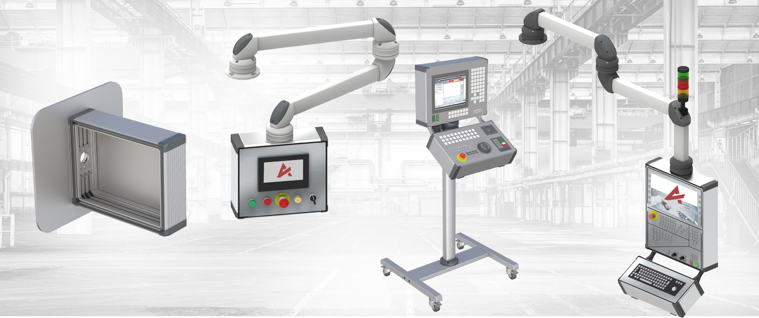 support-arm-and-panel-system